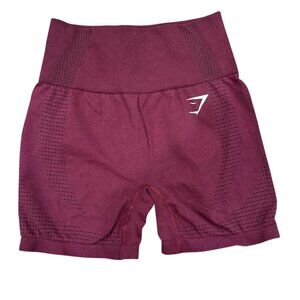Gymshark Vital Seamless Shorts 2.0 - Baked Maroon Marl